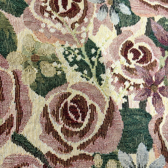 Vtg Darling Mother Tapestry Throw Blanket Fringe 48"X 56" Mothers Day Cottage - Picture 5 of 16